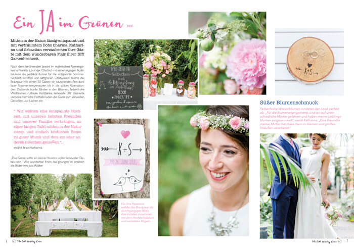 Finde deinen Stil für die DIY-Hochzeit: Sammel Ideen und Blätter dich durch zauberhafte Beispiele