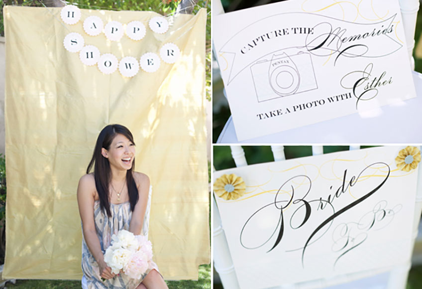 Die Bridal Shower ist wie eine besondere Teeparty in schönem Ambiente (c) Connie M. Chung