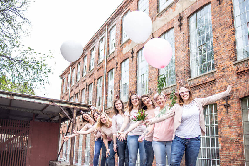 Riesengroße Luftballons als Requisiten für euer Shooting zur Bridal Shower © momentpur. fotografie und design