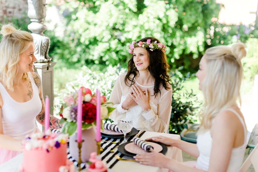 Terminlich flexibel und unglaublich schön - das Bridesmaid Dinner (c) Jana Köhler