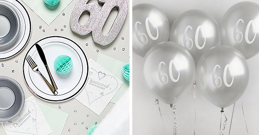Jubiläum nach 60 Jahren Ehe - Diamente Hochzeit in elegantem Stil Jubiläum nach 60 Jahren Ehe - Diamente Hochzeit in elegantem Stil