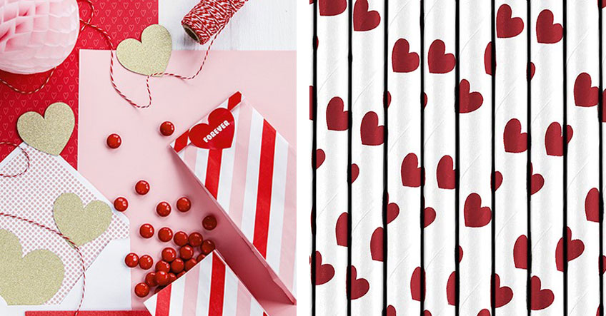 Mit Strohhalmen und anderer Deko verschickst du zu Valentinstag kreative Grüße Mit Strohhalmen und anderer Deko verschickst du zu Valentinstag kreative Grüße
