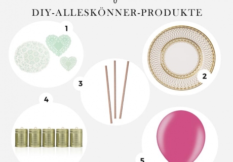 Mit diesen fünf unscheinbaren Dekoartikeln lassen sich unendlich viele DIY-Ideen umsetzen