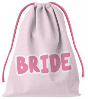 Stoffbeutel "Bride" - 18 x 25 cm