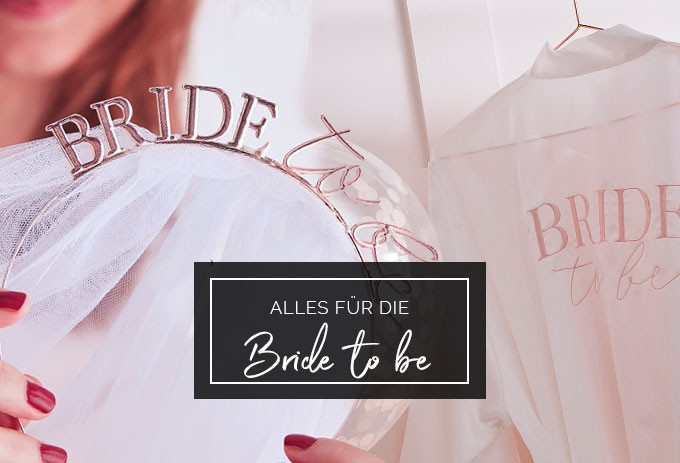 Bride to Be Accessoires