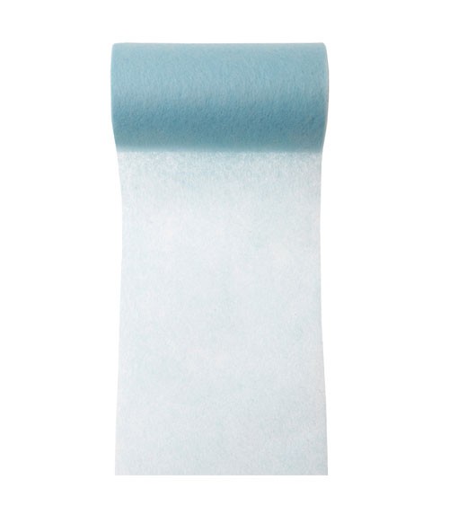 Tischband aus Vlies - pastellblau - 10 cm x 10 m