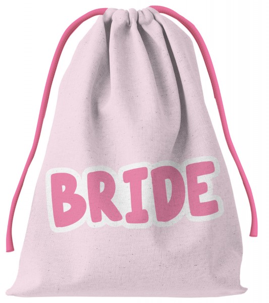 Stoffbeutel "Bride" - 18 x 25 cm