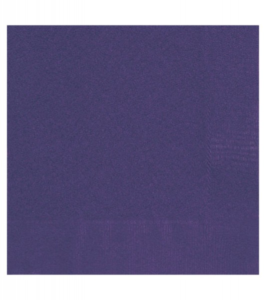 Servietten - deep purple - 20 Stück