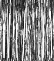 Glitzer-Vorhang - silber - 0,9 x 2,5 m Glitzer-Vorhang - silber - 0,9 x 2,5 m