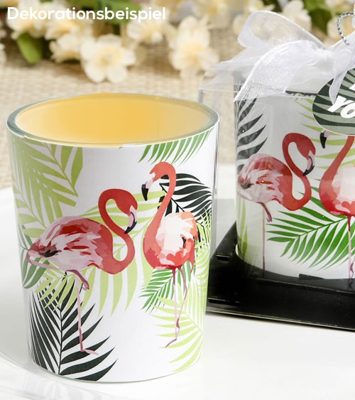 Teelichthalter "Flamingo"