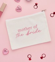 Baumwolltäschchen "Mother of the Bride" - 20 x 15 cm