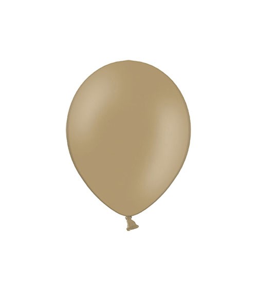 Mini-Luftballons - cappuccino - 12 cm - 100 Stück