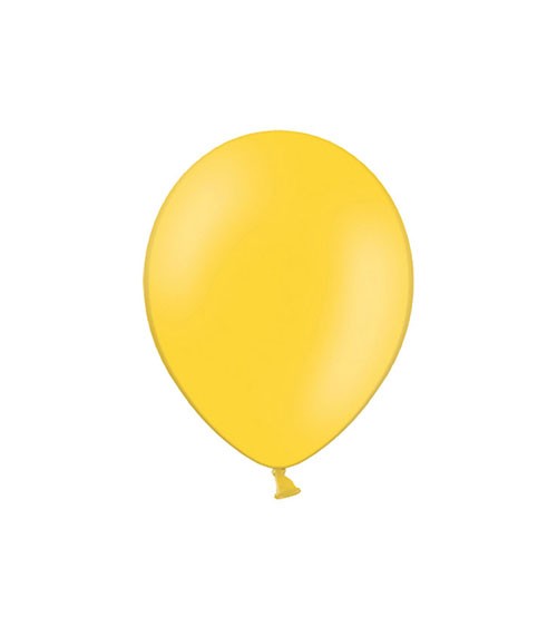 Mini-Luftballons - honiggelb - 12 cm - 100 Stück