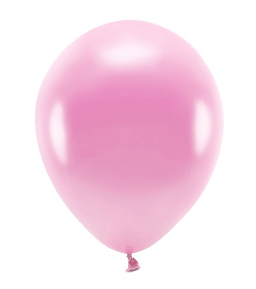 Metallic-Ballons - pink - 30 cm - 10 Stück