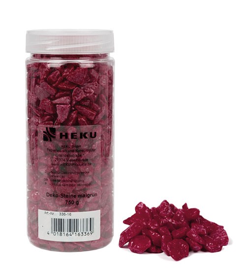 Deko-Steine - 750 g - bordeaux