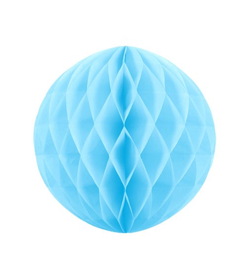 Wabenball - 20 cm - skyblue