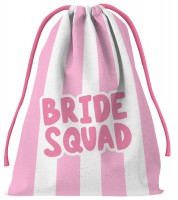 Stoffbeutel "Bride Squad" - 18 x 25 cm