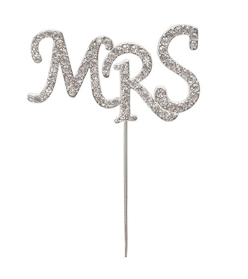 Strass-Dekoration "Mrs"