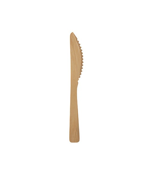 Bambus-Messer "Pure" - 17 cm - 50 Stück