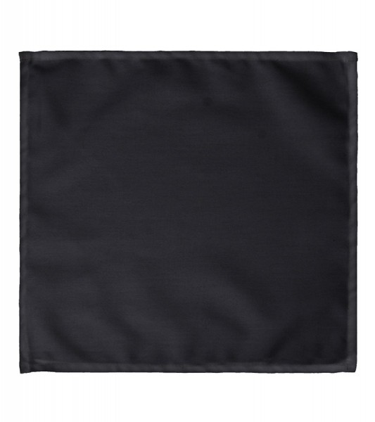 Servietten aus Stoff - schwarz - 35 x 35 cm - 25 Stück