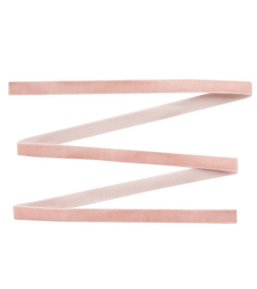 Geschenkband aus Samt - blush - 10 mm x 5 m