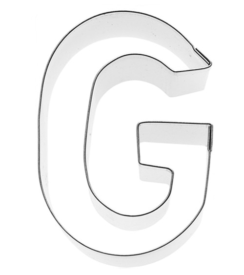 Ausstechform Buchstabe G - 6 cm