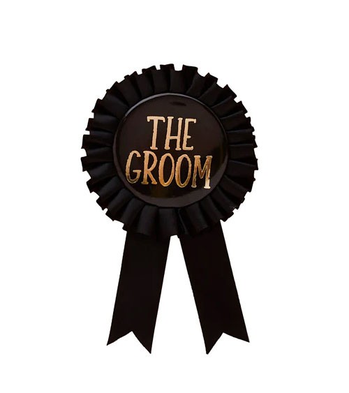 Orden "The Groom" - schwarz