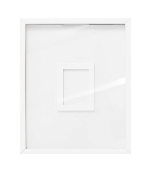 Gästebuch-Rahmen - weiß - 24 x 30 cm