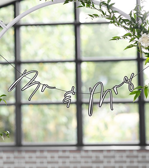 DIY Girlande "Mr(s) & Mr(s)" - individualisierbar