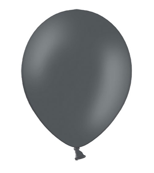 Standard-Luftballons - dunkelgrau - 50 Stück