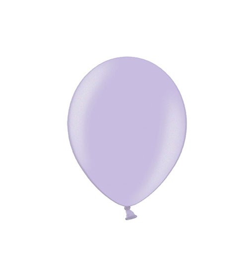 Mini-Luftballons - metallic lavendel - 12 cm - 100 Stück