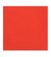 Servietten - rot - 20 Stück